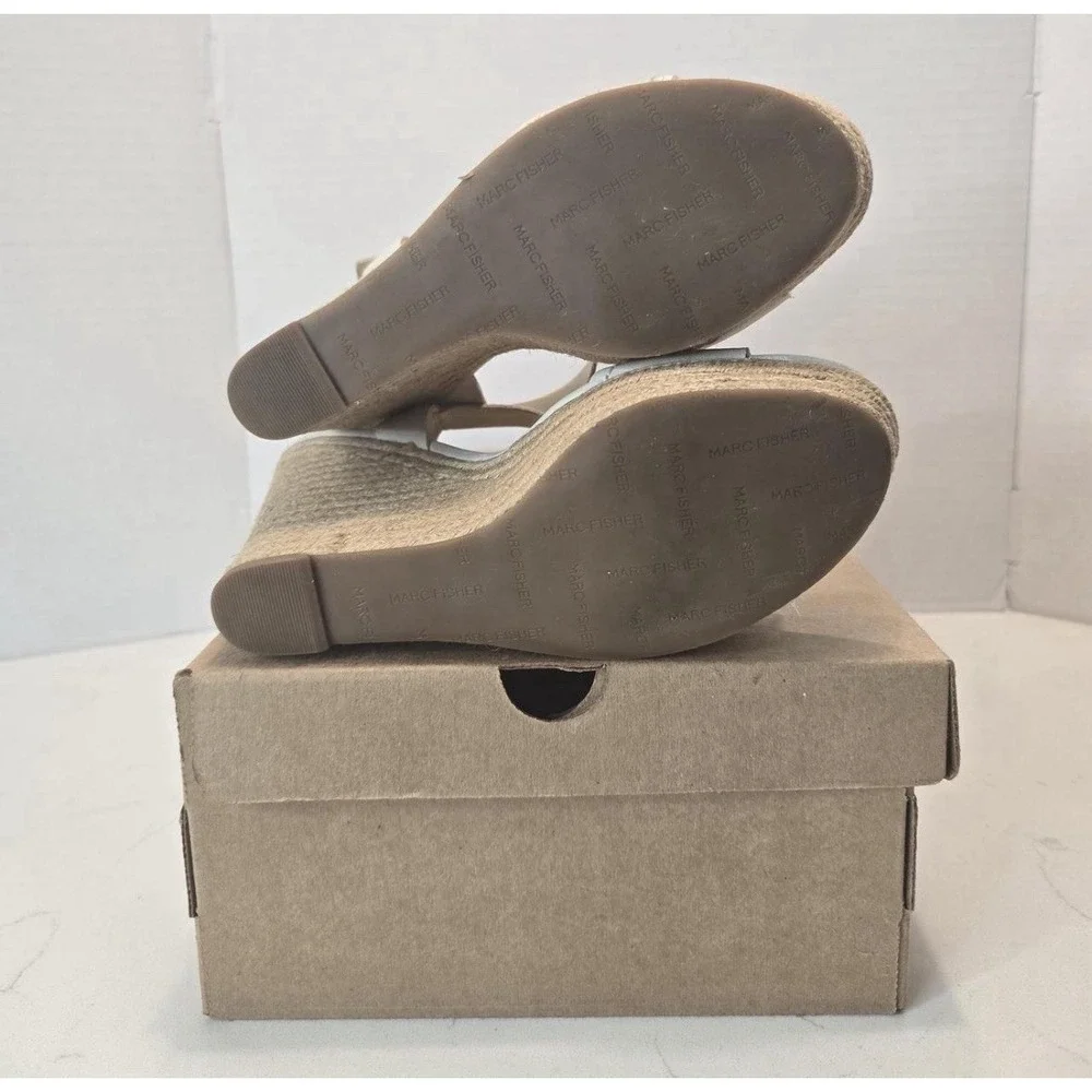 Marc Fisher Herve Espadrille Wedge Sandal - 8.5